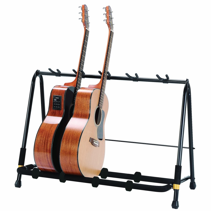 Guitars Hercules Guitar Stands | Hercules Gs525B Five-Instrument Guitar Rack