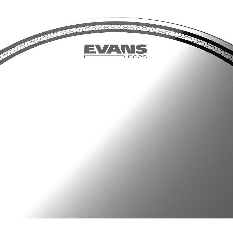 Drums Evans | Evans Ec2S Clear Tom Heads With Free 14 In. Hd Dry Snare Head 10, 12, 16 In.