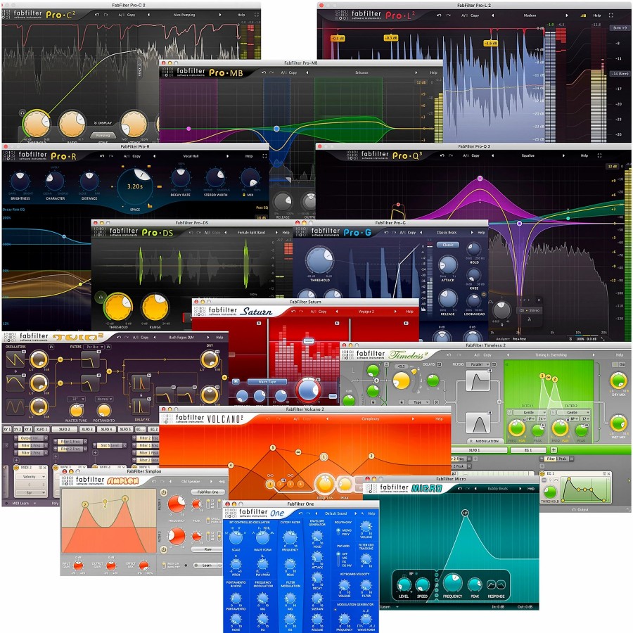 Recording FabFilter | Fabfilter Total Bundle Software Download