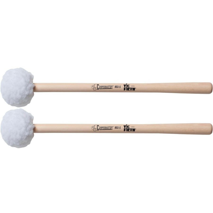 Drums Vic Firth | Vic Firth Corpsmaster Marching Bass Mallets Soft Medium