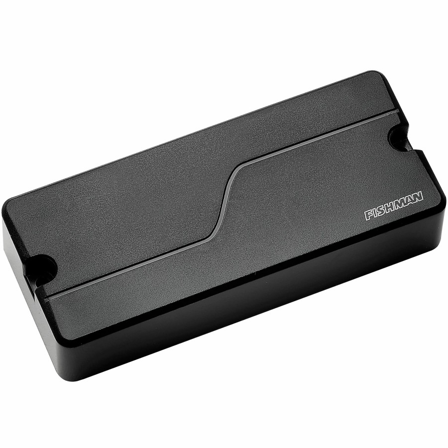 Basses Fishman Bass Pickups | Fishman Fluence Bass, 4-String, Soapbar, Single, Black Plastic Pickup