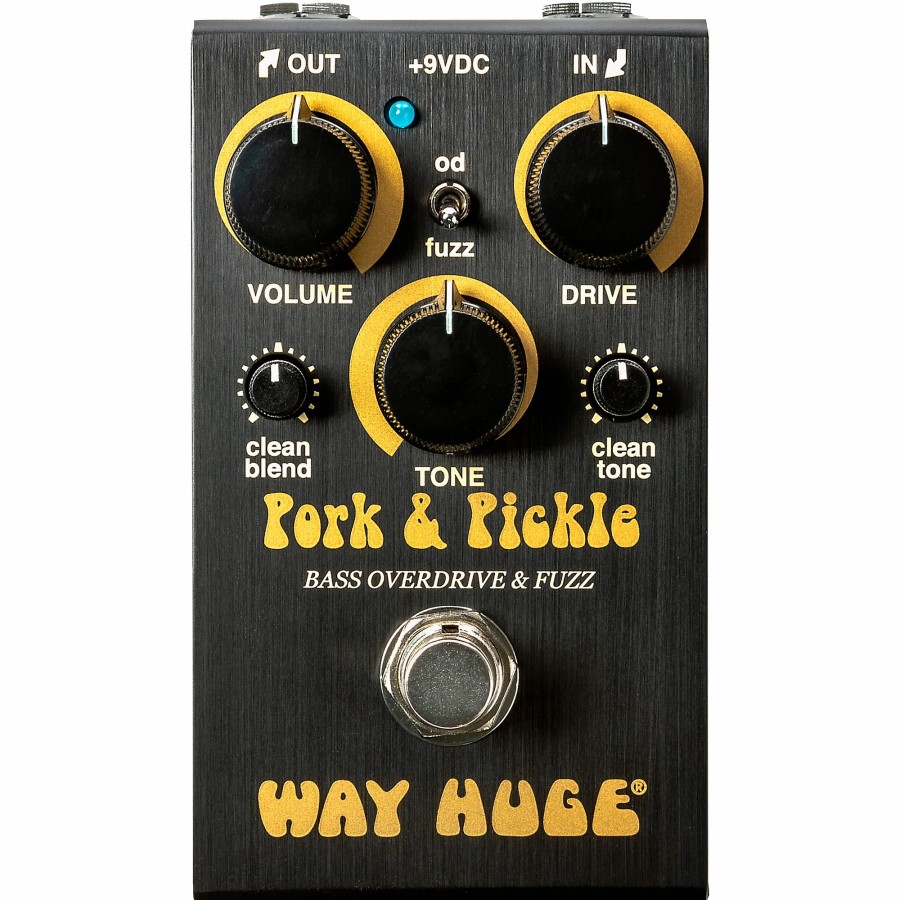 Guitars Way Huge Electronics Effects | Way Huge Electronics Smalls Pork & Pickle Bass Overdrive Effects Pedal