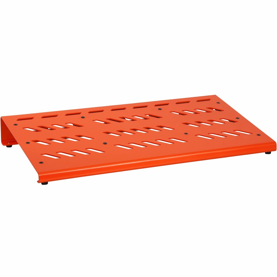 Amps & Effects Gator Pedalboards | Gator Orange Aluminum Pedalboard Xl With Carry Bag