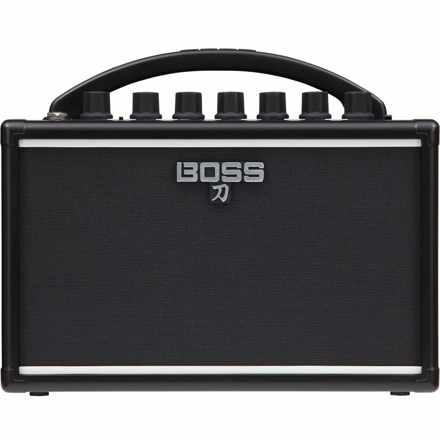 Amps & Effects BOSS Mini Amps | Boss Katana-Mini Guitar Amplifier Black