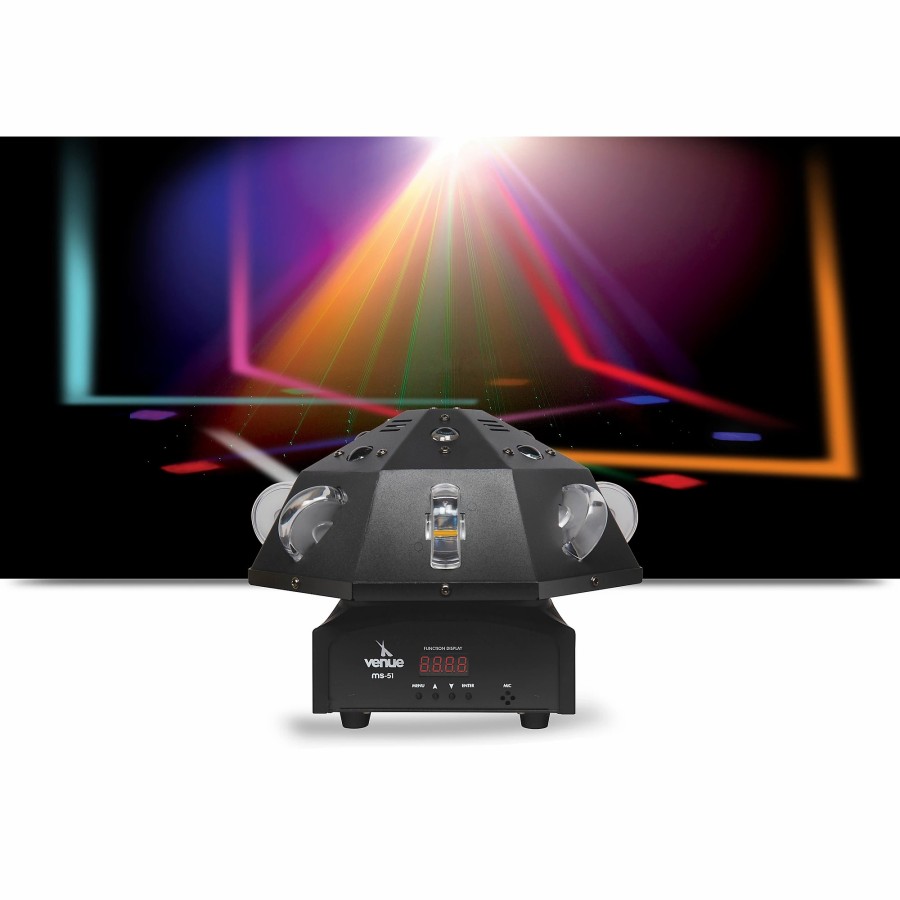 Lighting Venue | Venue Mothership 360-Degree Moving Head Multi-Fx Light With Laser