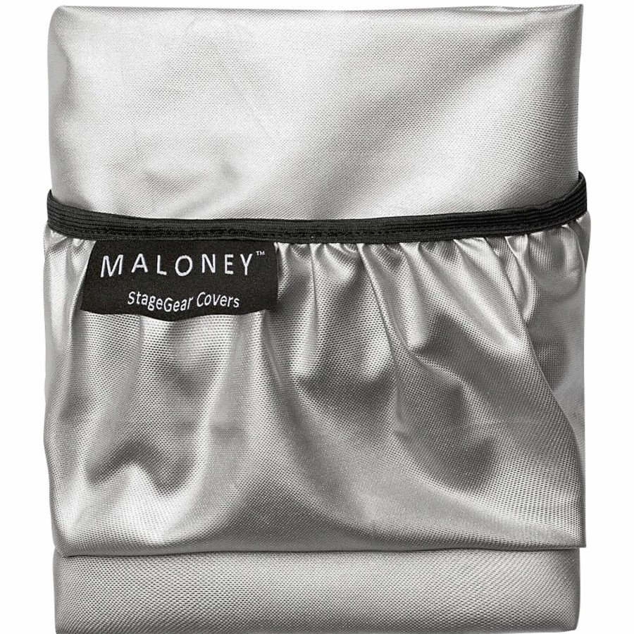 Keyboards & Midi MALONEY StageGear Covers Cases, Gig Bags & Covers | Maloney Stagegear Covers Reversible Black And Silver Keyboard Cover 36-48 Inches