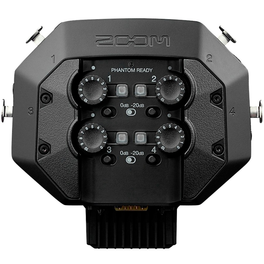 Recording Zoom | Zoom Exh-8 4-Channel Xlr Expander Capsule For H8 Recorder