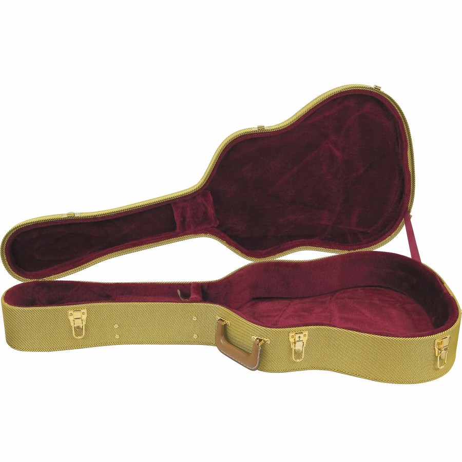 Accessories Musician's Gear | Musician'S Gear Deluxe Dreadnought Case Tweed