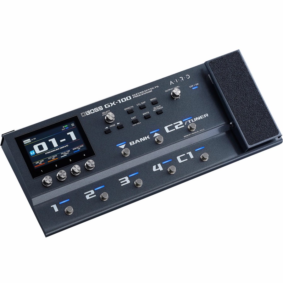 Guitars BOSS Effects | Boss Gx-100 Guitar Effects Processor Pedal Black