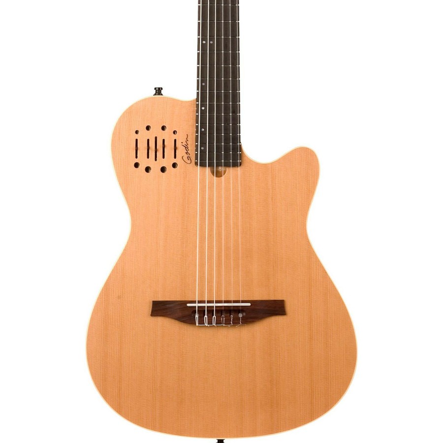 Guitars Godin | Godin Multiac Nylon Encore Acoustic-Electric Guitar Natural Sg