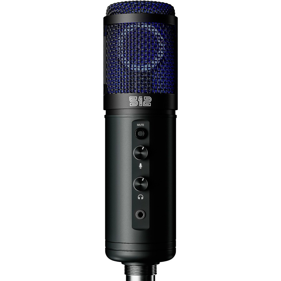 Mics & Wireless 512 Audio | 512 Audio Tempest Large-Diaphragm Studio Condenser Usb Microphone For Professional Recording And Streaming