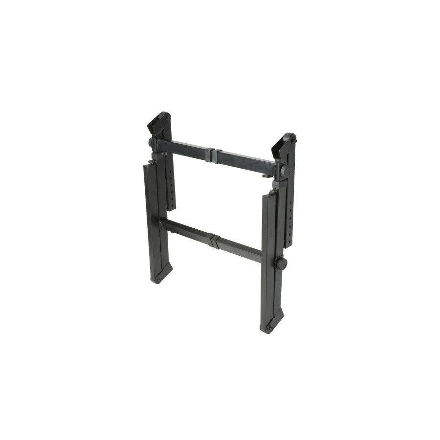 Keyboards & Midi Quik-Lok Stands & Racks | Quik-Lok Z-70 Width And Height Adjustable Z Keyboard Stand