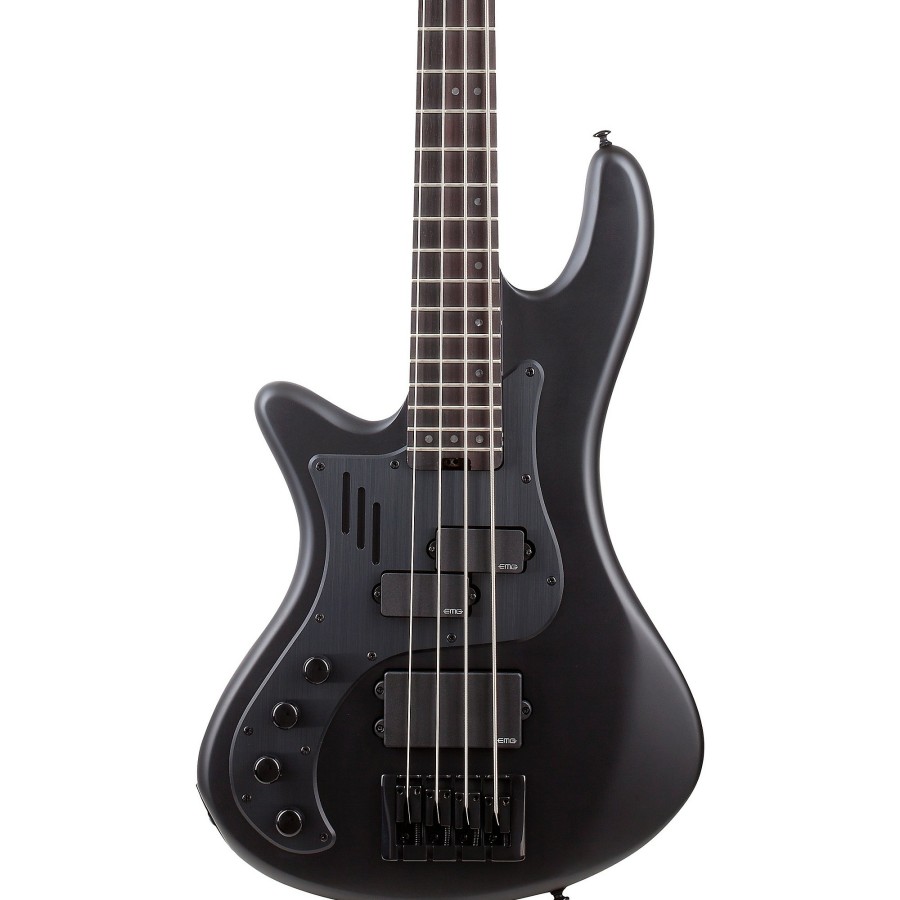 Basses Schecter Guitar Research Left-Handed | Schecter Guitar Research Stiletto-4 Stealth Pro Lh Satin Black