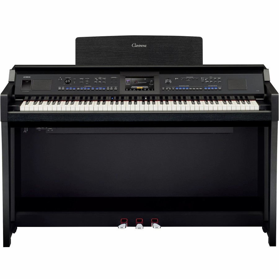 Keyboards & Midi Yamaha Home Digital Pianos | Yamaha Clavinova Cvp-905 Console Digital Piano With Bench Matte Black