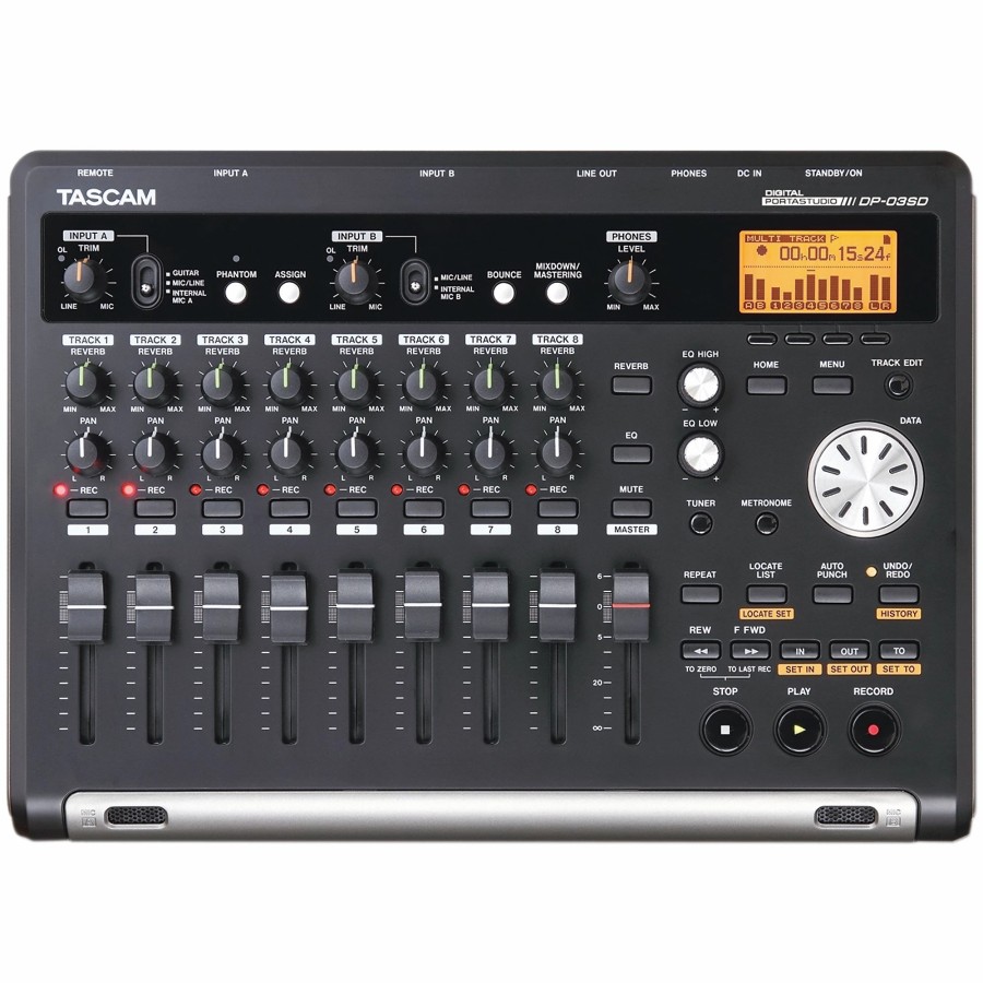 Recording TASCAM | Tascam Dp-03Sd 8-Channel Portastudio