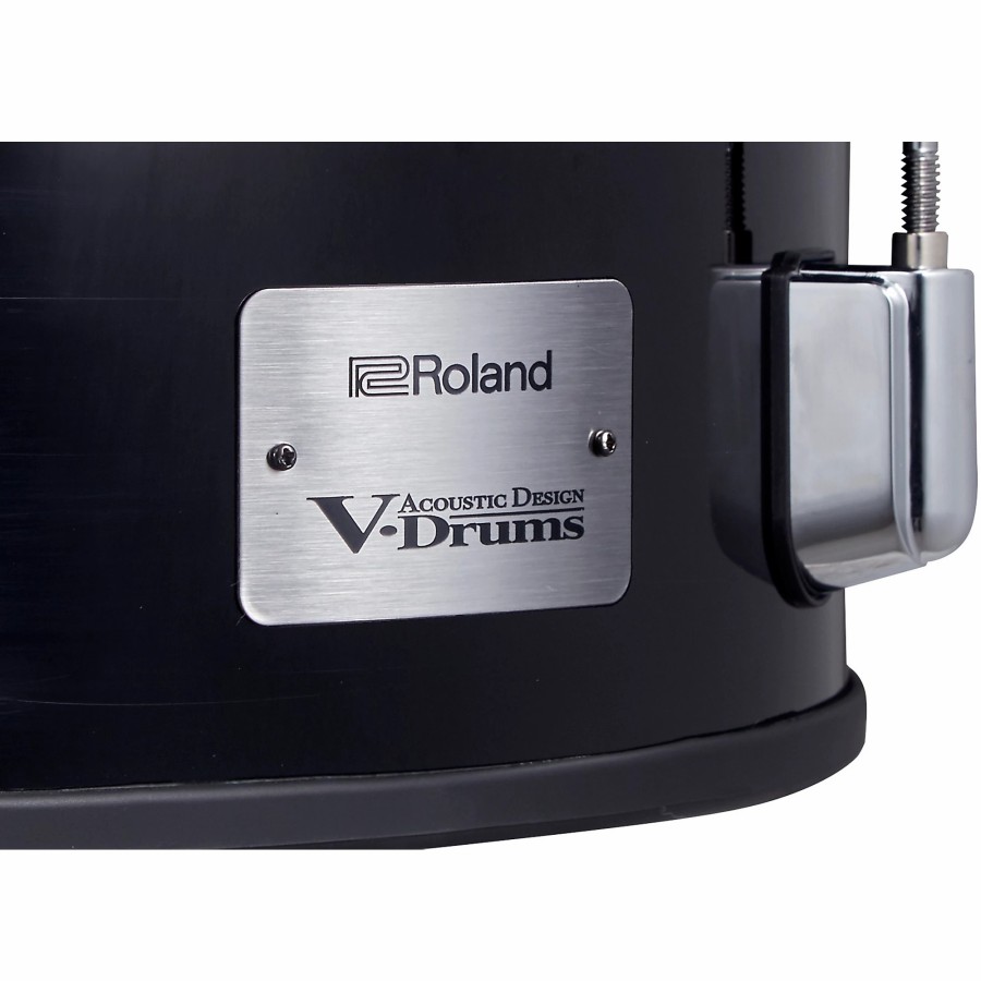 Drums Roland Trigger Pads | Roland Pda120Ls-Bk V-Drums Acoustic Design 3 Series Snare Pad 12 In.