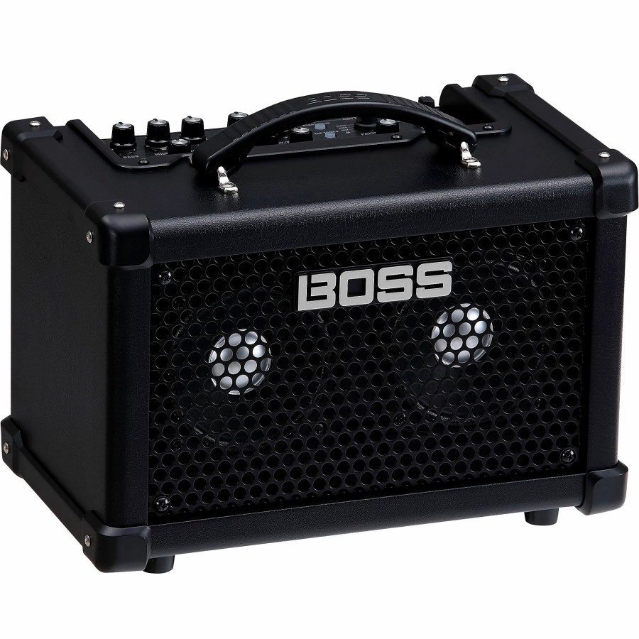 Amps & Effects BOSS Combo Amps | Boss Dual Cube Bass Lx Bass Combo Amplifier Black