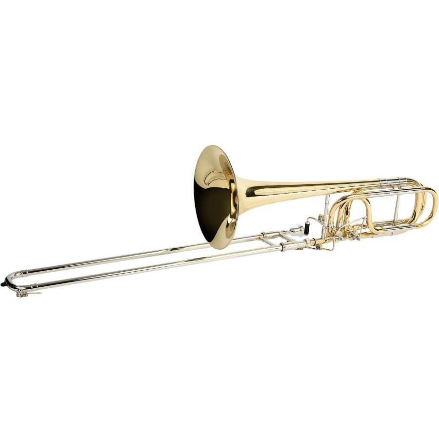 Band & Orchestra Allora | Allora Atbb-450 Vienna Series Bass Trombone Lacquer Yellow Brass Bell