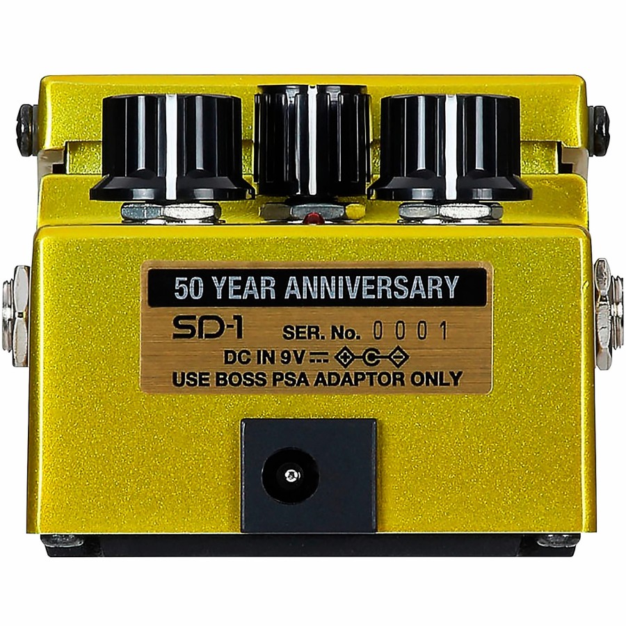 Guitars BOSS Effects | Boss Sd-1-B50A Super Overdrive 50Th Anniversary Effects Pedal Yellow