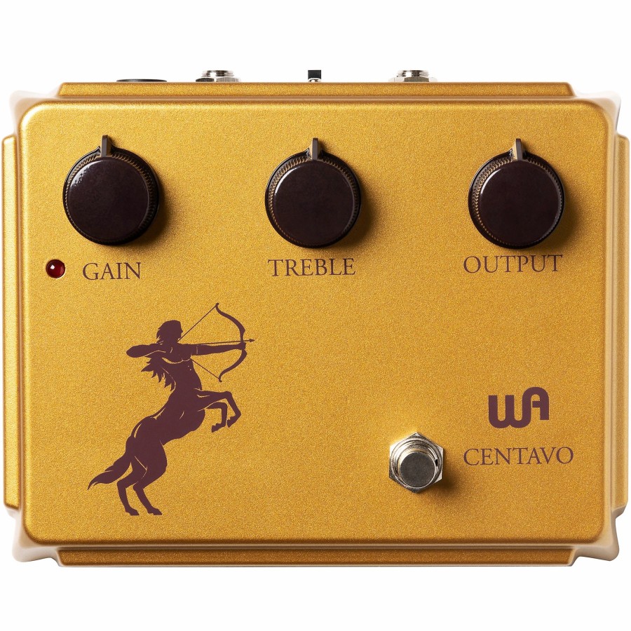 Amps & Effects Warm Audio Effects Pedals | Warm Audio Wa-Cv Centavo Guitar Effects Pedal Gold