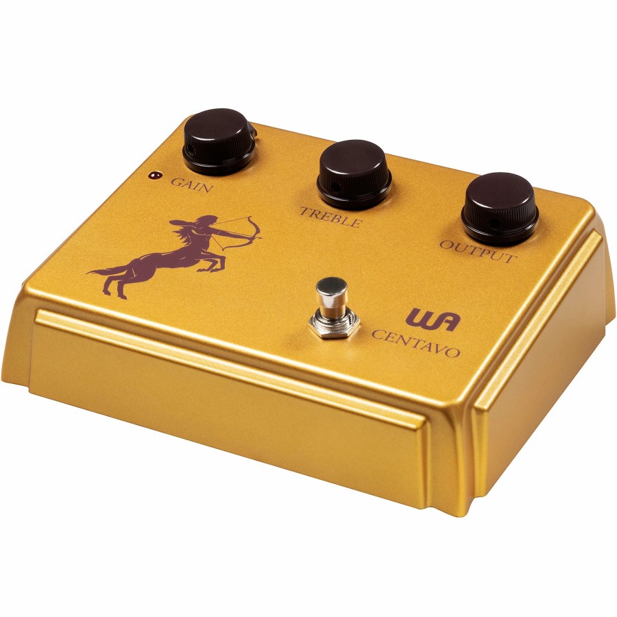 Amps & Effects Warm Audio Effects Pedals | Warm Audio Wa-Cv Centavo Guitar Effects Pedal Gold