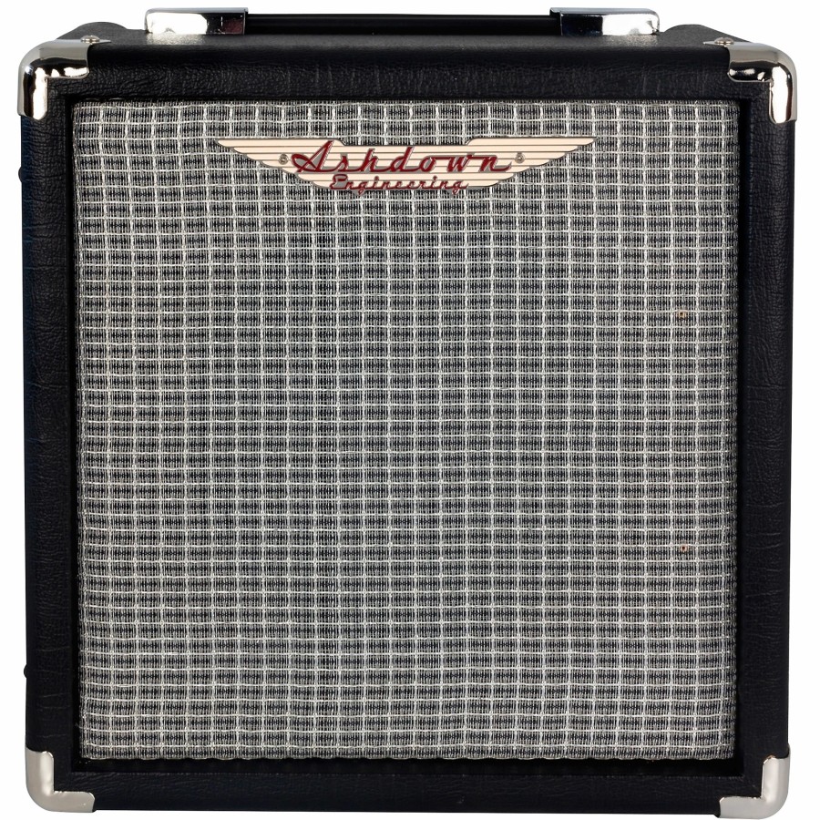 Amps & Effects Ashdown Combo Amps | Ashdown Studio Jnr 15W 1X8 Bass Combo Amp Black And Silver