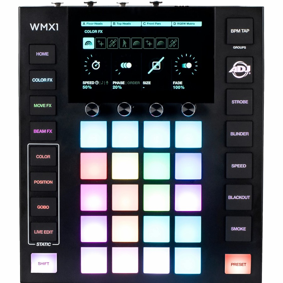 Lighting American DJ | American Dj Wmx1 Wolfmix Standalone Lighting Control System