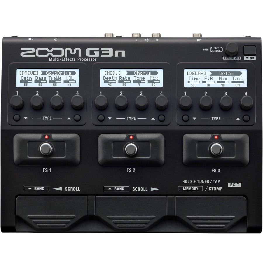 Amps & Effects Zoom Multi-Effects Pedals | Zoom G3N Guitar Multi-Effects Processor