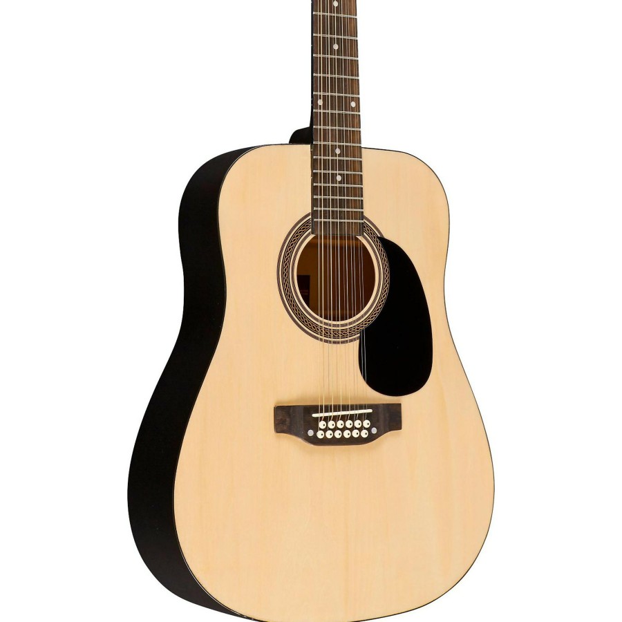 Guitars Rogue 12-String | Rogue Ra-090 Dreadnought 12-String Acoustic Guitar Natural