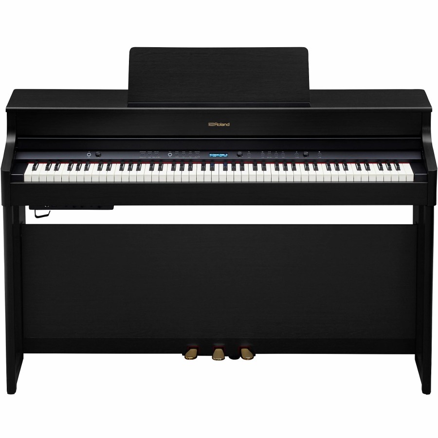 Keyboards & Midi Roland Home Digital Pianos | Roland Mp200 88-Key Digital Upright Piano With Stand And Bench Black