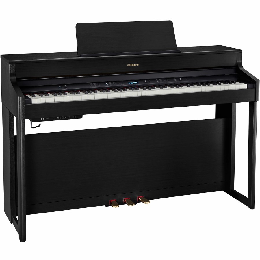 Keyboards & Midi Roland Home Digital Pianos | Roland Mp200 88-Key Digital Upright Piano With Stand And Bench Black