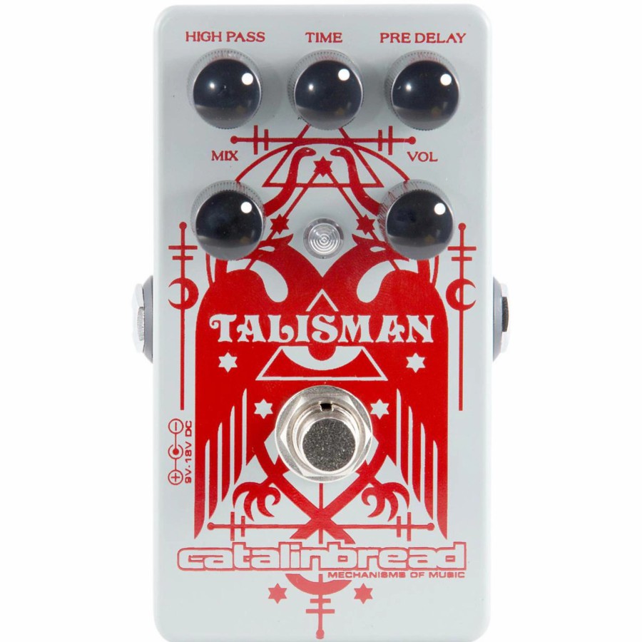 Amps & Effects Catalinbread Delay & Reverb | Catalinbread Talisman Plate Reverb Guitar Effects Pedal