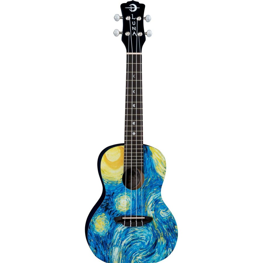 Guitars Luna | Luna Concert Ukulele Starry Night