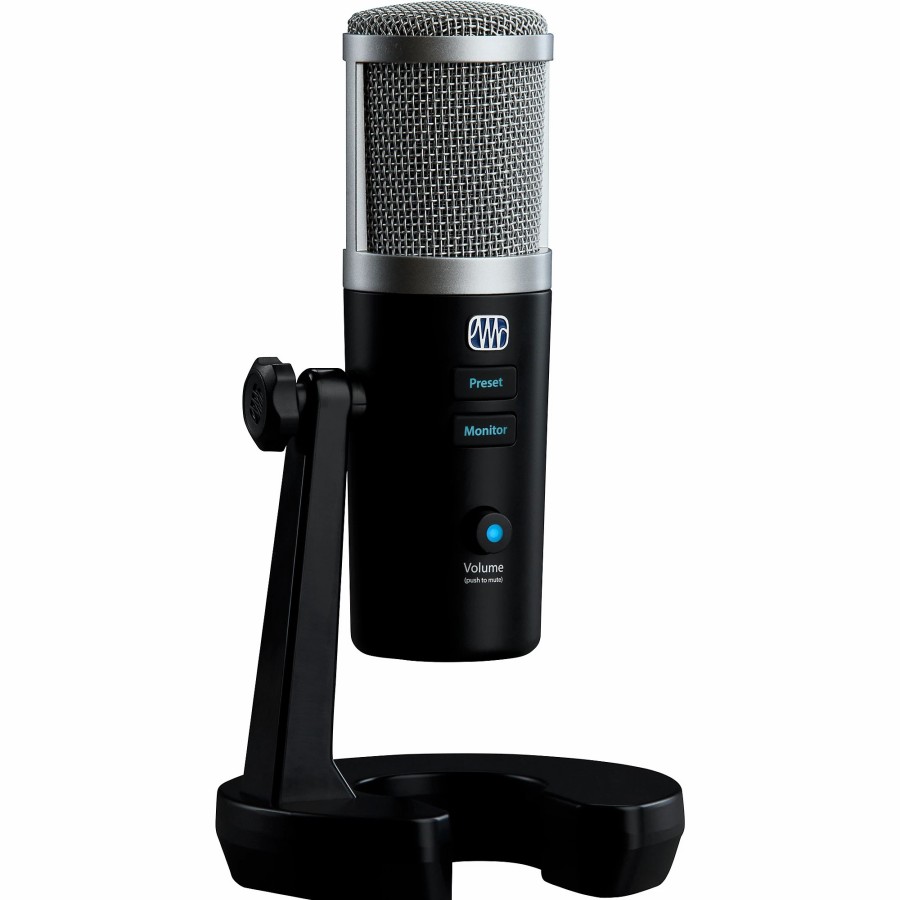 Mics & Wireless PreSonus | Presonus Revelator Usb-C Compatible Microphone With Studiolive Black