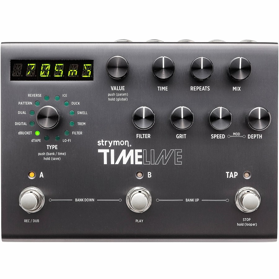 Guitars Strymon Effects | Strymon Timeline Multi-Delay Effects Pedal Grey