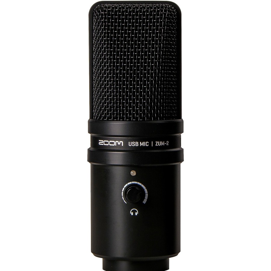 Mics & Wireless Zoom | Zoom Zum-2 Usb Supercardiod Podcast Microphone