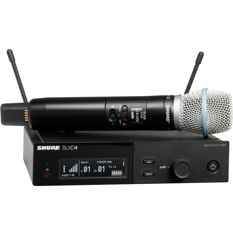 Live Sound Shure | Shure Slxd24/B87A Wireless Microphone System Band J52