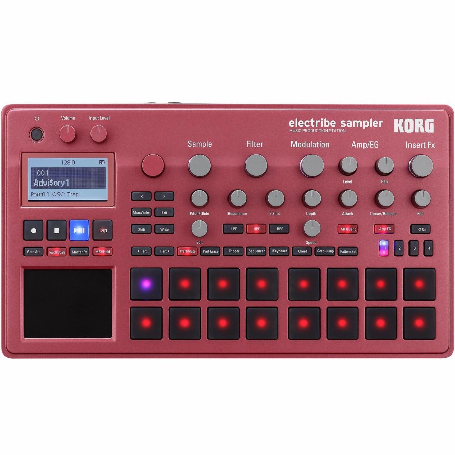 Drums KORG Drum Machines | Korg Electribe Sampler With V2.0 Software Esx Red