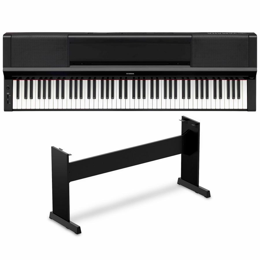 Keyboards & Midi Yamaha | Yamaha P-S500 88-Key Smart Digital Piano With L300 Stand Black