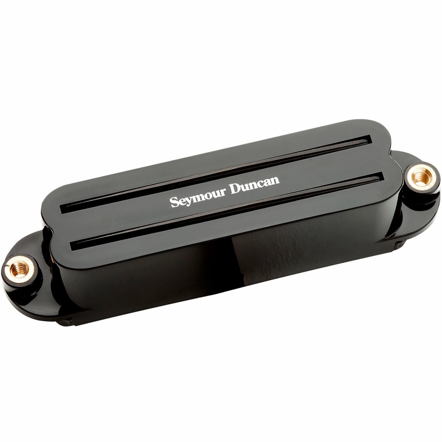 Basses Seymour Duncan Fretted Instrument Accessories & Parts | Seymour Duncan Shr-1 Hot Rails Strat Single-Coil-Sized Humbucker Pickup Black Bridge