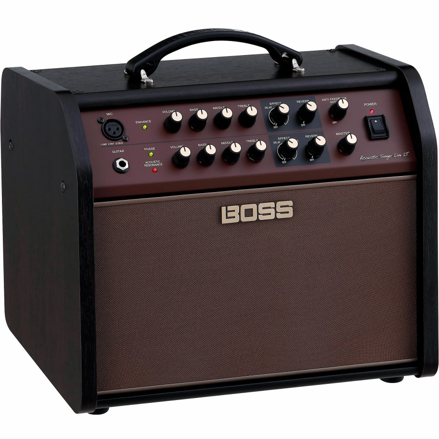 Amps & Effects BOSS Acoustic Combo Guitar Amps | Boss Acoustic Singer Live Lt 60W 1X6.5 Acoustic Guitar Combo Amplifier