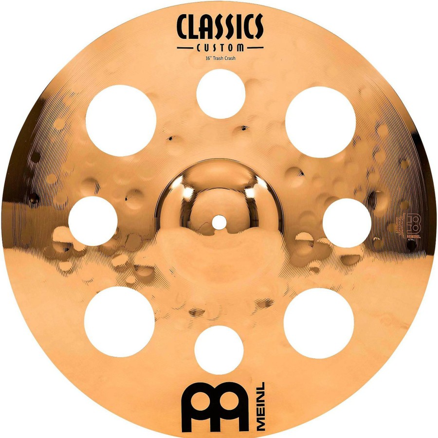 Drums MEINL Crash Cymbals | Meinl Classics Custom Trash Crash Cymbal 16 In.