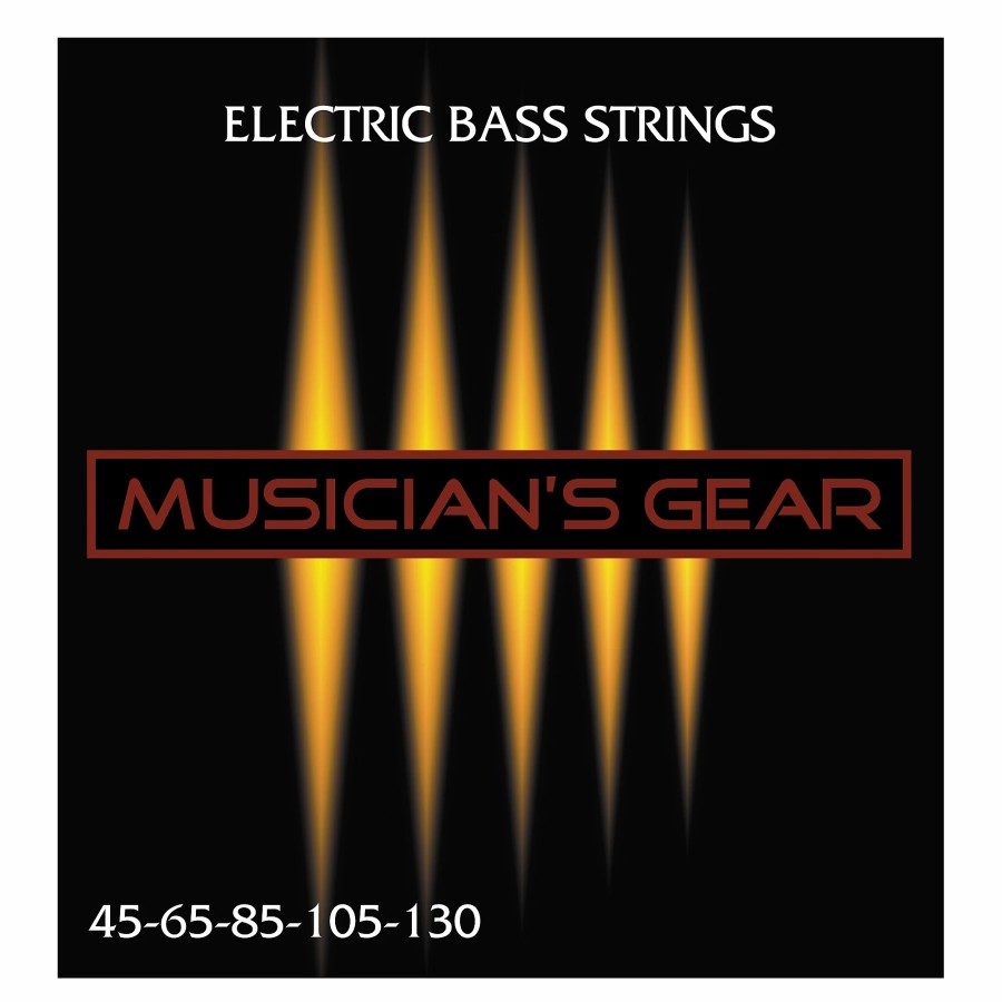 Basses Musician's Gear Bass Guitar Strings | Musician'S Gear Electric 5-String Nickel Plated Steel Bass Strings