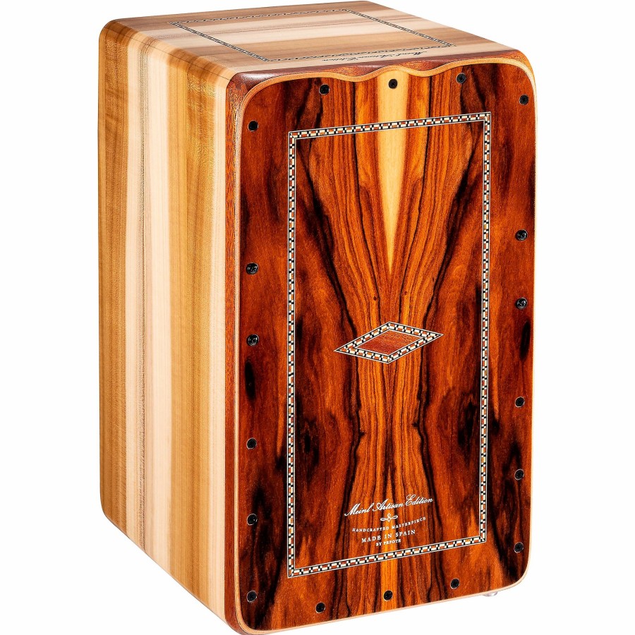 Drums MEINL | Meinl Artisan Edition Martinete Line Brazilian Ironwood Cajon With Ukola Woodframe