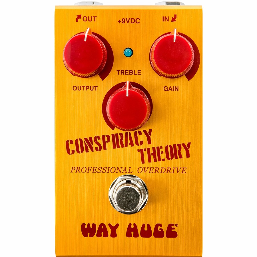 Amps & Effects Way Huge Electronics Distortion & Overdrive | Way Huge Electronics Wm20 Mini Conspiracy Theory Professional Overdrive Effects Pedal