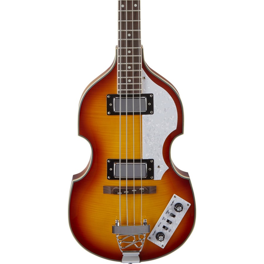 Basses Rogue 4-String | Rogue Vb-100 Violin Bass Guitar Vintage Sunburst