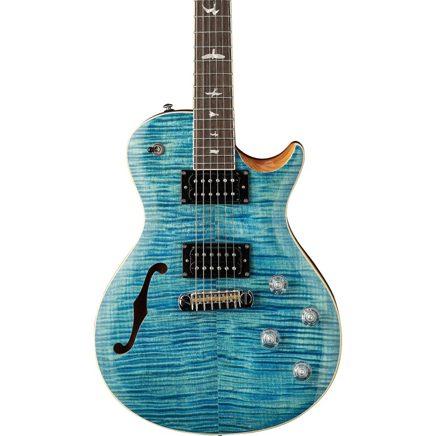 Guitars PRS Hollow & Semi-Hollow Body | Prs Se Zach Myers Electric Guitar Myers Blue