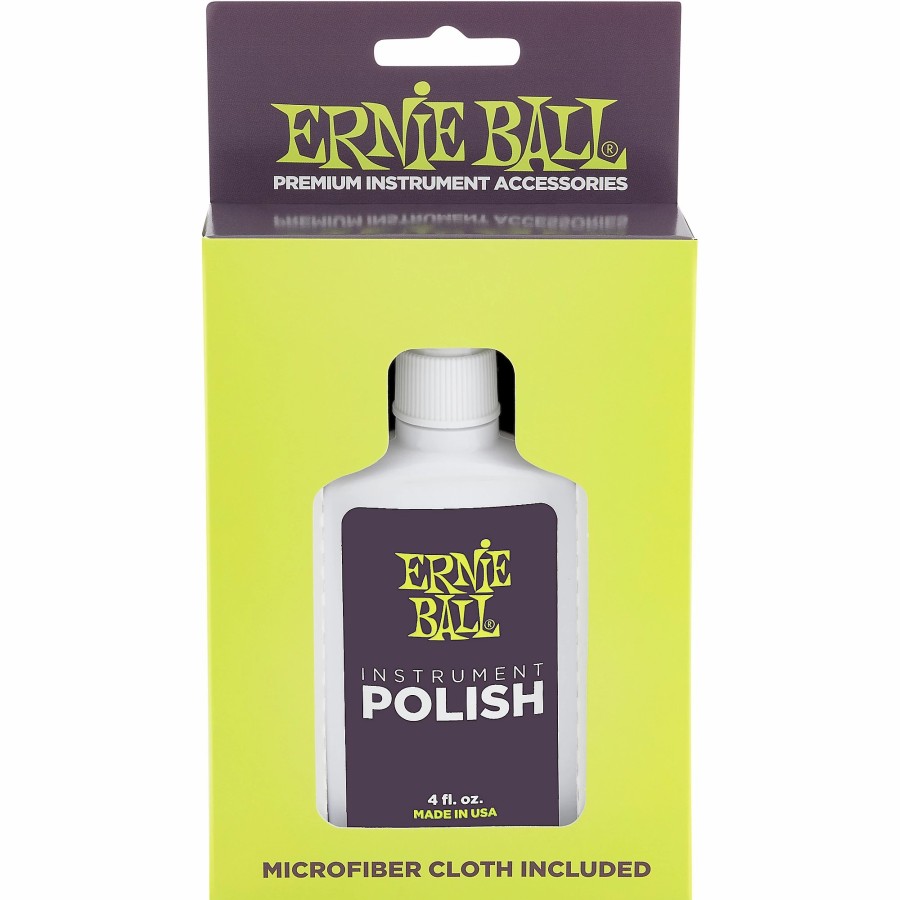 Accessories Ernie Ball | Ernie Ball Guitar Polish And Cloth