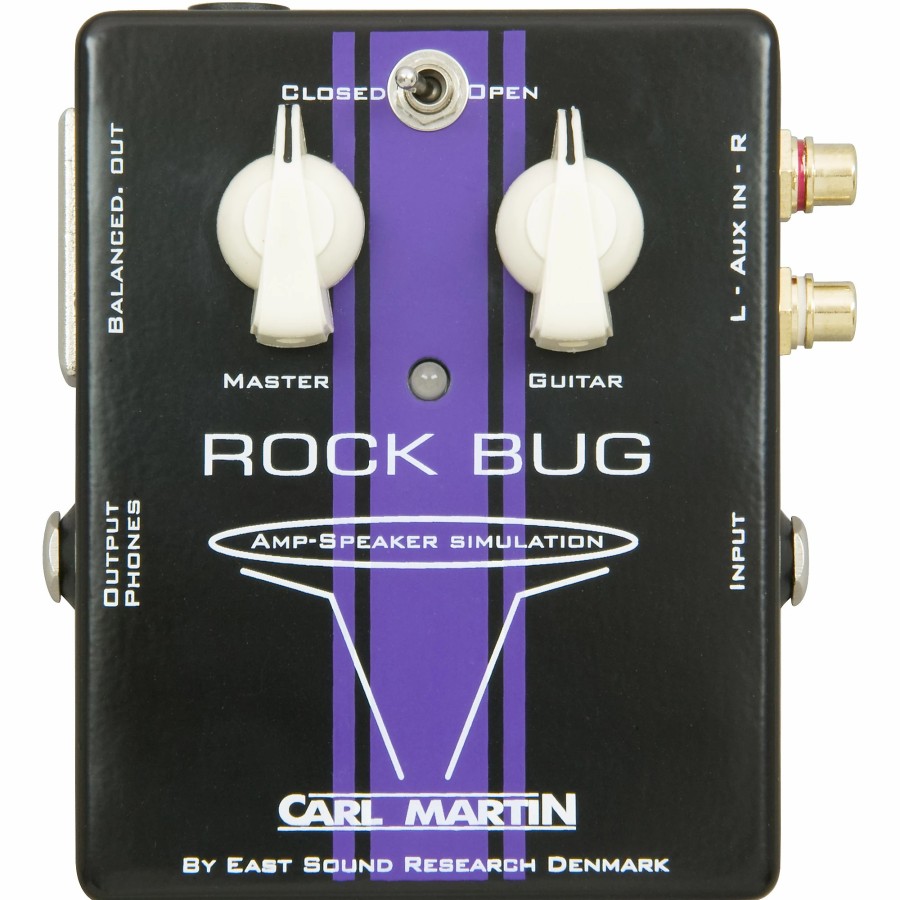 Amps & Effects Carl Martin Headphone Guitar Amps | Carl Martin Rock Bug Headphone Guitar Amp And Speaker Simulator