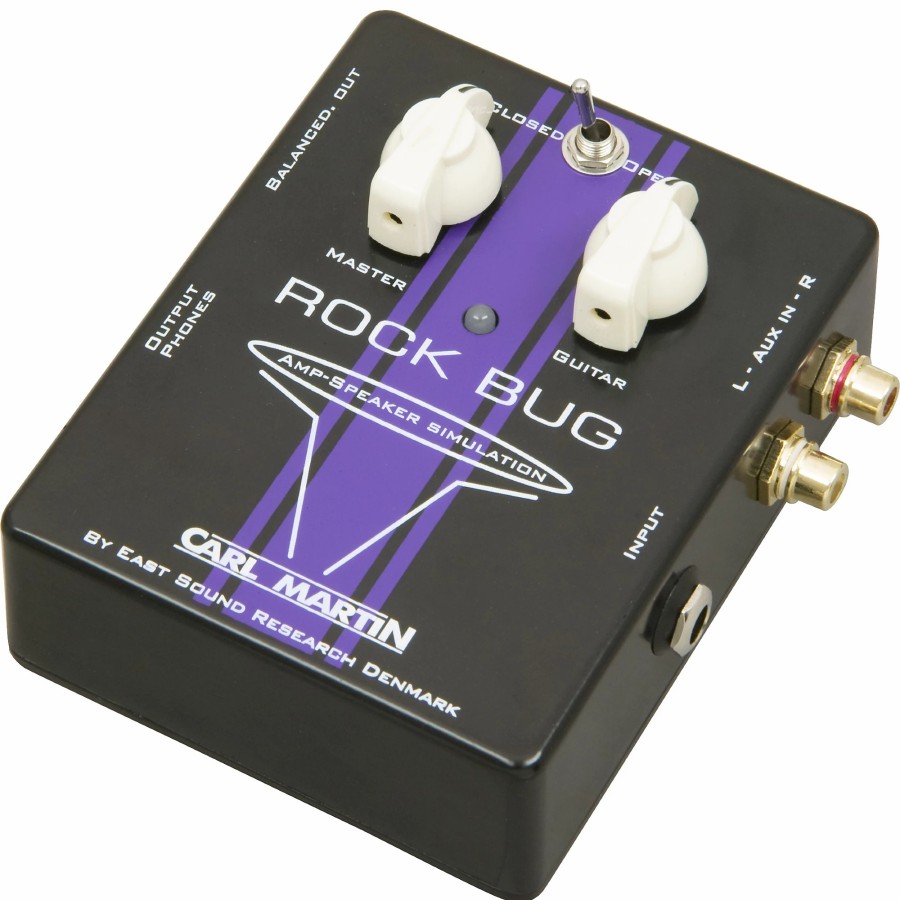 Amps & Effects Carl Martin Headphone Guitar Amps | Carl Martin Rock Bug Headphone Guitar Amp And Speaker Simulator